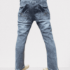 Stretchable Plain Pant In Jeans Stuff Light Blue Color For Boy/Baby - Image 4