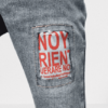 Stretchable Plain Pant In Jeans Stuff Light Blue Color For Boy/Baby - Image 3