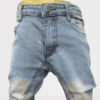 Stretchable Plain Pant In Jeans Stuff Light Blue Color For Boy/Baby - Image 2