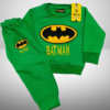 Green cotton fleece batman tracksuit kids - Image 4