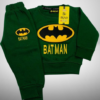 Botal Green cotton fleece batman tracksuit kids - Image 4