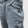 Stretchable Plain Pant In Jeans Stuff Light Blue Color For Boy/Baby - Image 2
