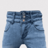 Stretchable Plain Pant In Jeans Stuff Light Blue Color For Boy/Baby - Image 2