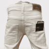 Stretchable Plain Pant In Jeans Stuff White Color For Boy/Baby - Image 4