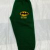 Botal Green cotton fleece batman tracksuit kids - Image 3