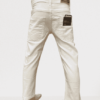 Stretchable Plain Pant In Jeans Stuff White Color For Boy/Baby - Image 3