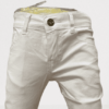 Stretchable Plain Pant In Jeans Stuff White Color For Boy/Baby - Image 2
