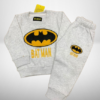 Milky white cotton fleece batman tracksuit kids - Image 4