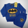 Royal Blue cotton fleece batman tracksuit kids